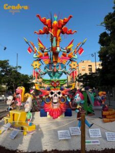 Foguera Parque de las Avenidas 2025 Trasera